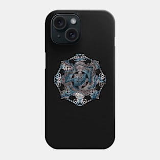 Mandala Blue Pastel Phone Case