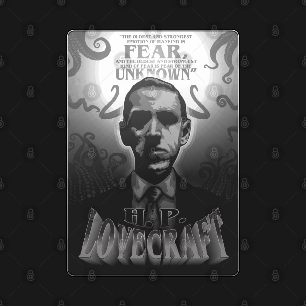 H.P. Lovecraft by HEJK81