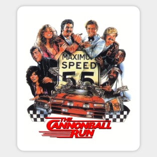 The Cannonball Run Sticker for Sale by silkdegreestees