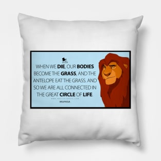 Mufasa quote Pillow