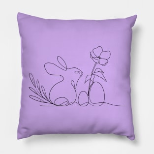 Ostara Line Art Pillow