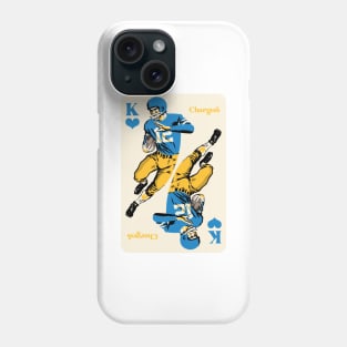 Los Angeles Chargers King of Hearts Phone Case