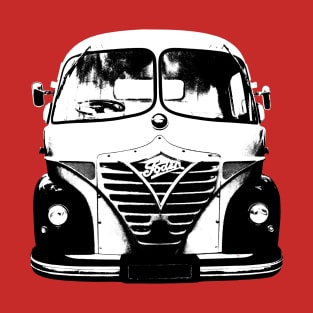 Foden S21 1960s classic heavy lorry monoblock black/white T-Shirt