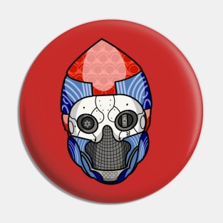 One eyed mask Pin