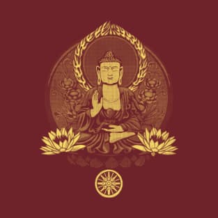 Siddhartha Gautama Buddha Yellow T-Shirt