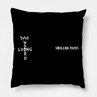 W3IRD GVNG "SMILING FACES" (V2) Pillow