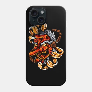 Japanese Tengu Mask Phone Case