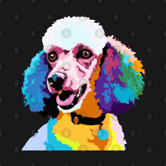 Poodle Pop Art - Dog Lover Gifts by PawPopArt