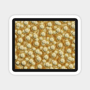 Golden bubbles Magnet