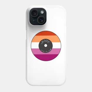 LGBT Lesbian vynil - VIOLET Phone Case