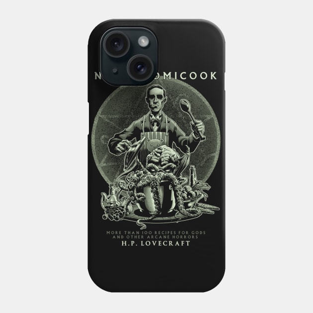 Necronomicook Phone Case by saqman