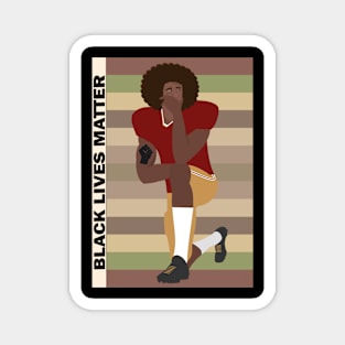 BLM Football Player Magnet