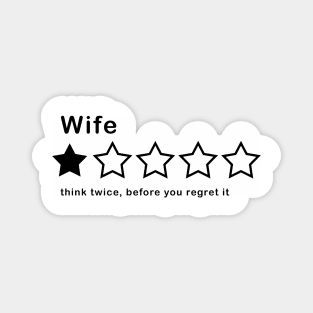 Wife Review Magnet