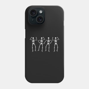 Dancing Halloween Skeletons Phone Case