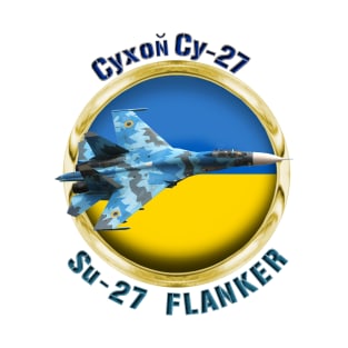 Su-27 Flanker Ukraine T-Shirt