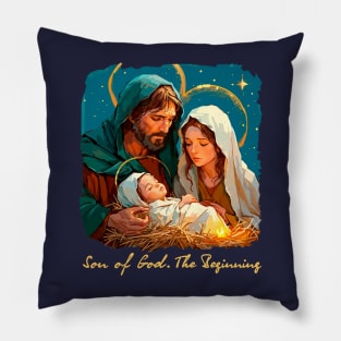 Son of God. The beginning. Pillow