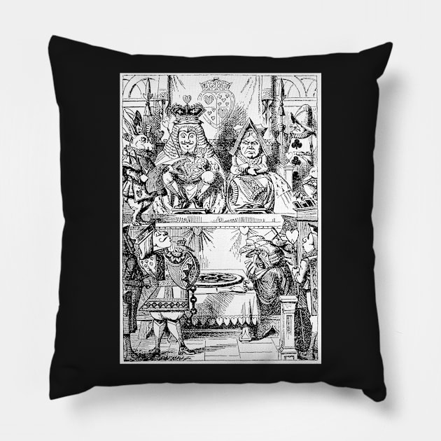 Queen of Hearts from Alice in Wonderland Pillow by MasterpieceCafe