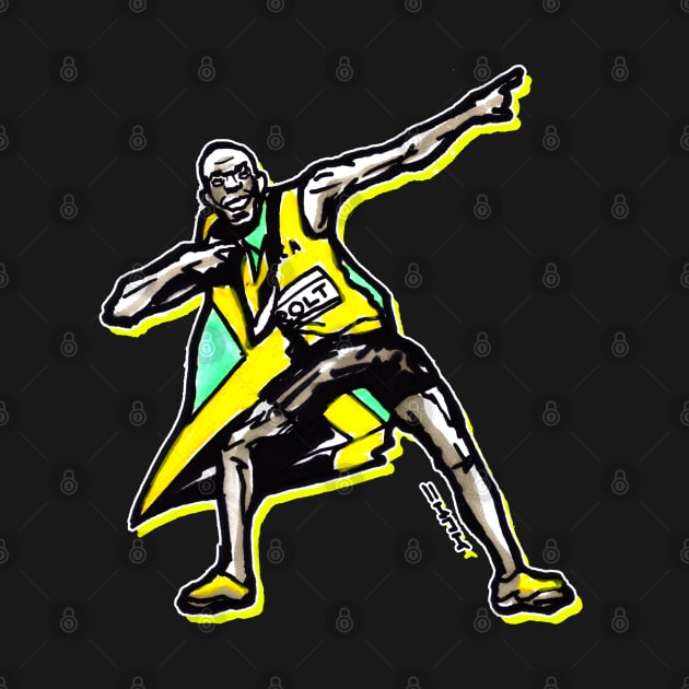 Bolt Pose TEAMBOLT by sketchnkustom