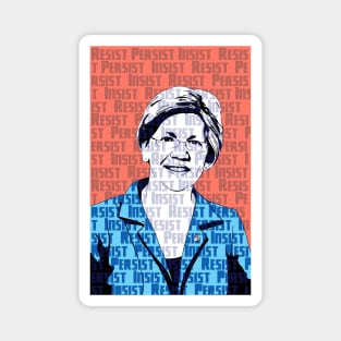 Elizabeth Warren Resist, Persist, Insist Magnet