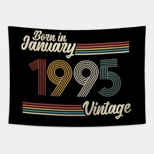 Vintage Born in January 1995 Tapestry