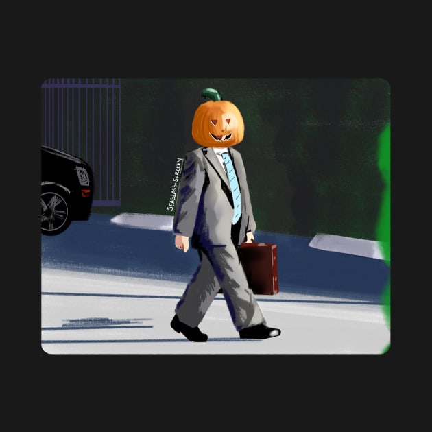 Halloween Dwight by SeaglassSorcery