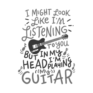 Cool Musician - Funny Guitar PlayerMusic Lover Guitarist Gift T-Shirt