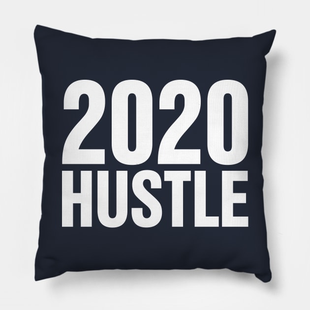 2020 Hustle I | Happy New Year 2020 Pillow by GaryVeeApparel