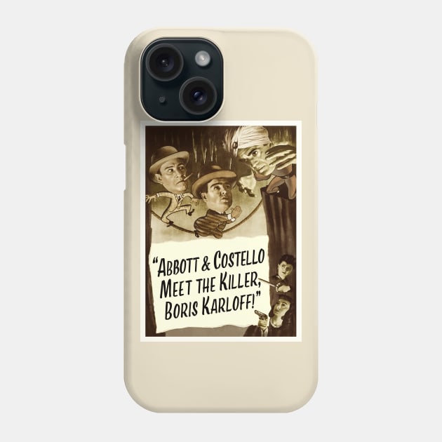 Abbott & Costello Meet The Killer Phone Case by Vandalay Industries
