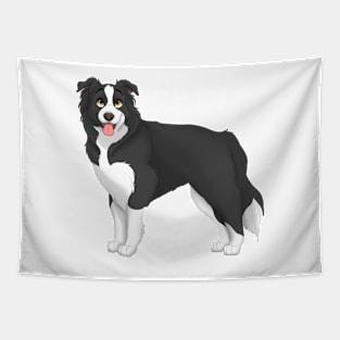 Border Collie Dog Tapestry