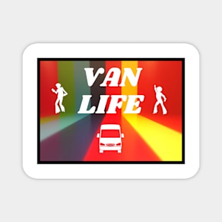 Retro Van Life Magnet