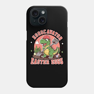 Eggscavator Dino Easter Egg Hunt Adventurer Design Phone Case