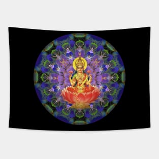 Lakshmi's Earthly Delights - Mandala Magic Tapestry