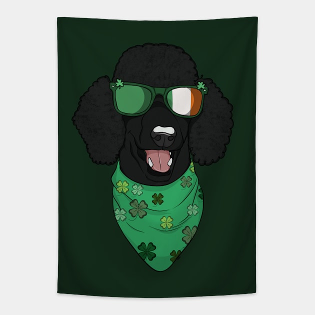 Irish Poodle Tapestry by rmcbuckeye