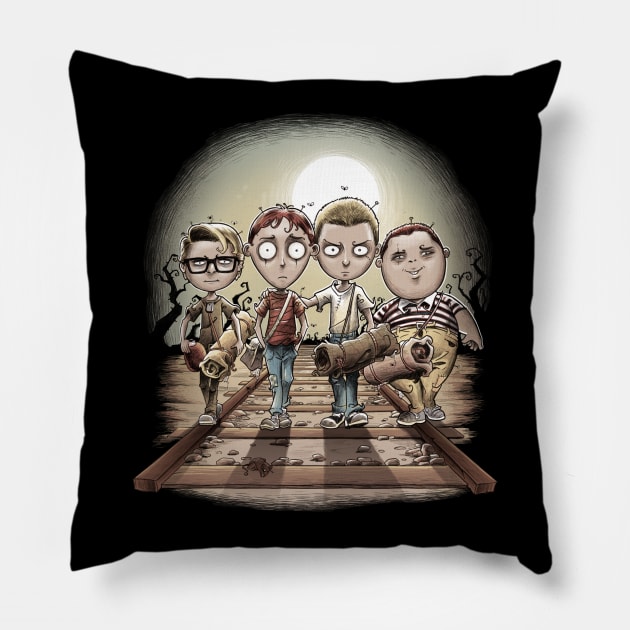 Stand By Me Pillow by saqman