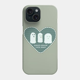 Heartwarming Ghosts [button] Phone Case