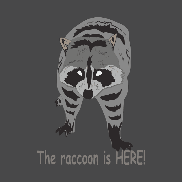 The raccoon is HERE! by IvanRogov