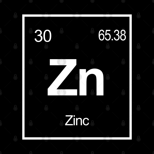 Zn Element of Zinc - Periodic Table Elements - Zinc by Mash92