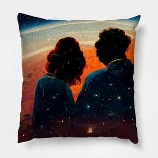 We Belong To Each Other in the Cosmos Pillow