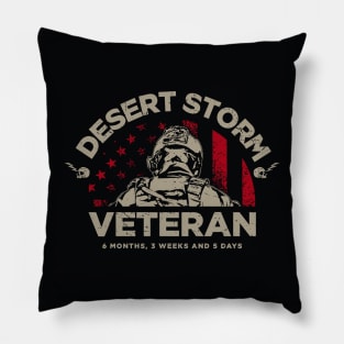 Operation Desert Storm Veteran Pillow