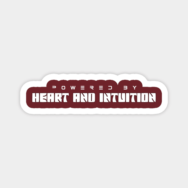 Heart And Intuition Magnet by Curator Nation