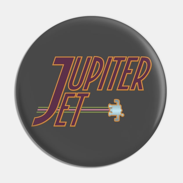 Jupiter Jet Logo Pin by Jason Inman (Geek History Lesson)