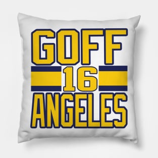 Los Angeles LYFE Goff Angeles!!! Pillow