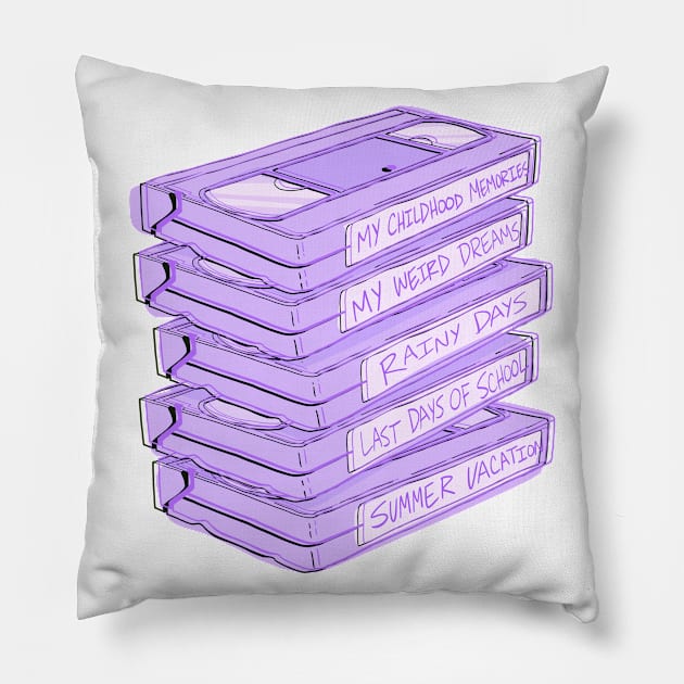 My Home Videos - Purple Pillow by jzanderk