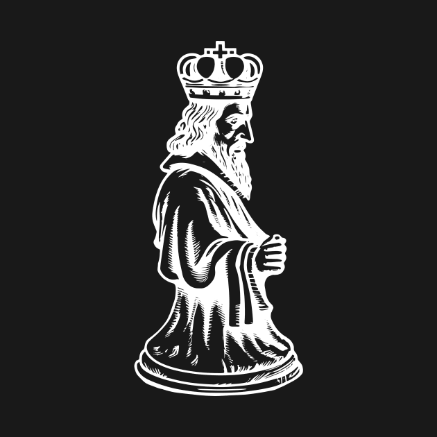 Chess Board With Jesus As King Chess Piece - Atheist Atheism by Anassein.os