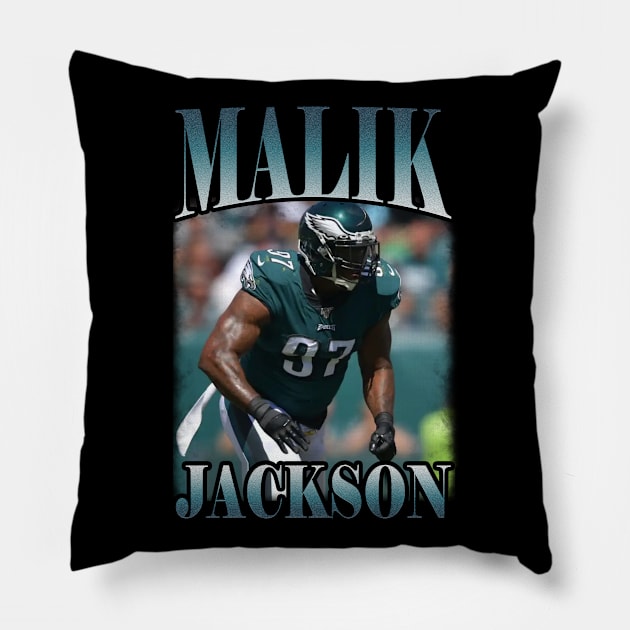 BOOTLEG MALIK JACKSON Pillow by hackercyberattackactivity