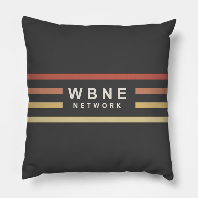 WBNE Banner Pillow by BaconAndEggs