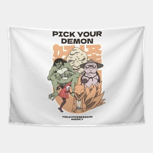 Pick Your Demon: Japanese Yokai Tapestry