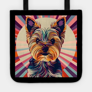 Yorkshire Terrier in 70's Tote