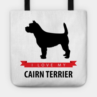 I Love My Cairn Terrier Tote