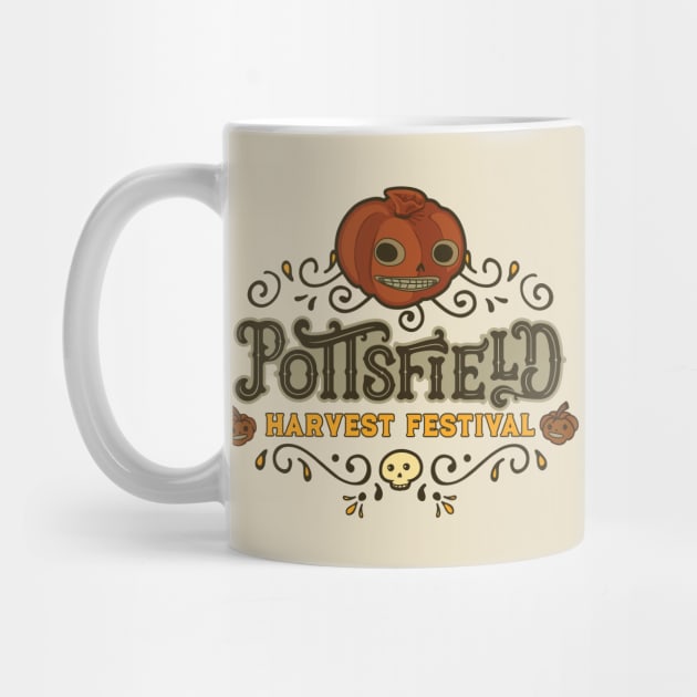 Pottsfield Harvest Festival Mug, Over the Garden Wall Black